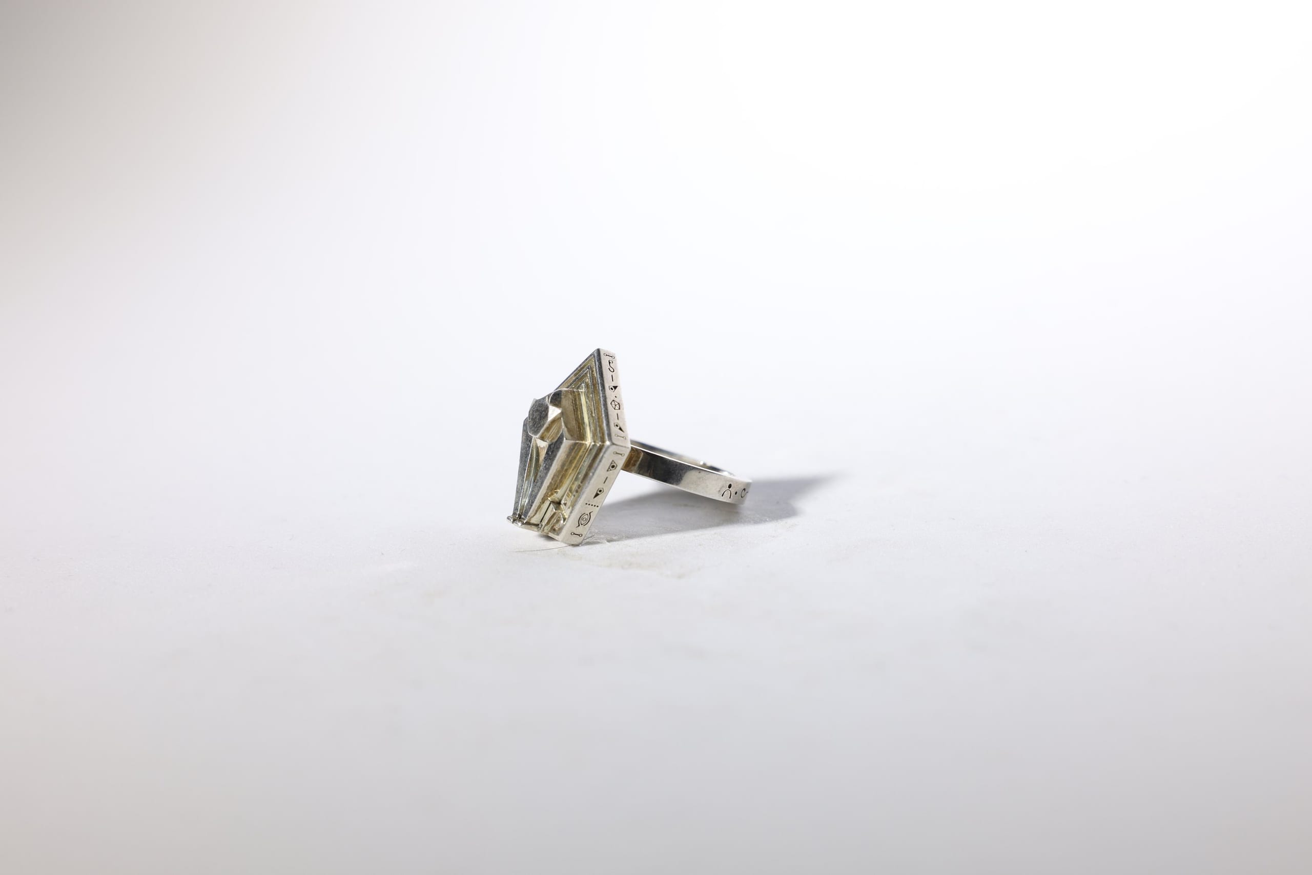 Signet ring — detail